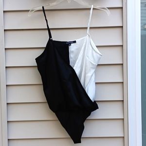 STRUT&BOLT Colorblock Bodysuit, size L